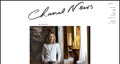 Desktop Screenshot of chanel-news.chanel.com